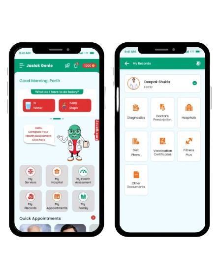 Jaslok Genie App
