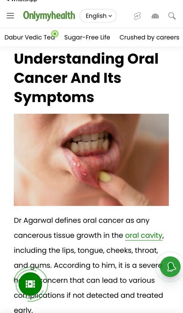 Understanding Oral Cancer And Its Symptoms