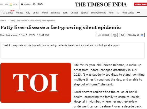 Fatty Liver Disease a Fast Growing Silent Epidemic